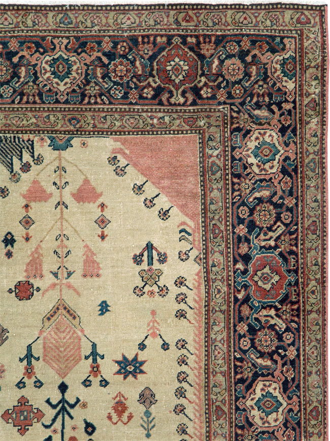 Antique Persian Fereghan Carpet, No.27714 - Galerie Shabab