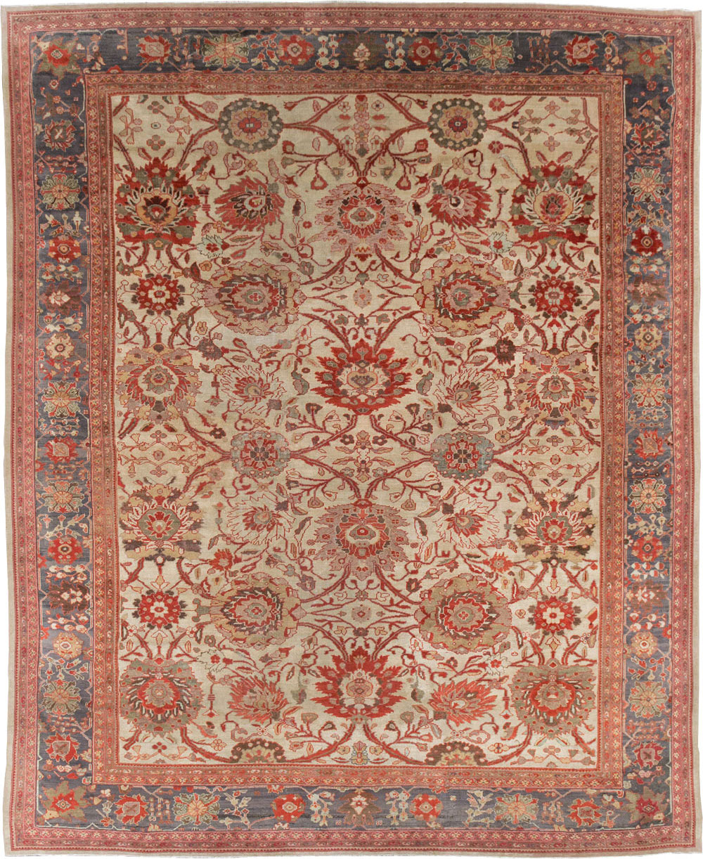 Antique Persian Sultanabad Carpet, No.27717 - Galerie Shabab