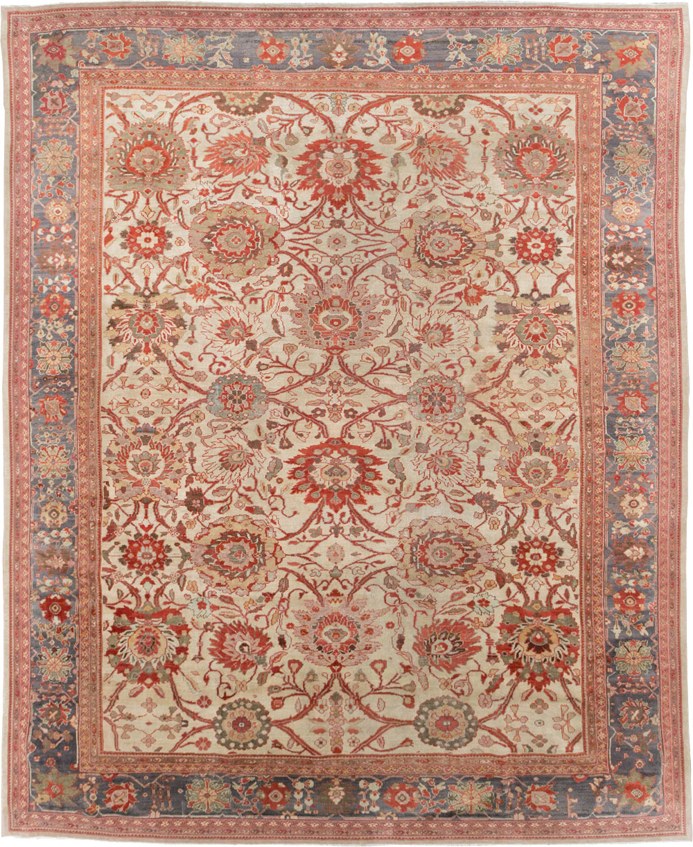 Antique Persian Sultanabad Carpet, No.27717 - Galerie Shabab