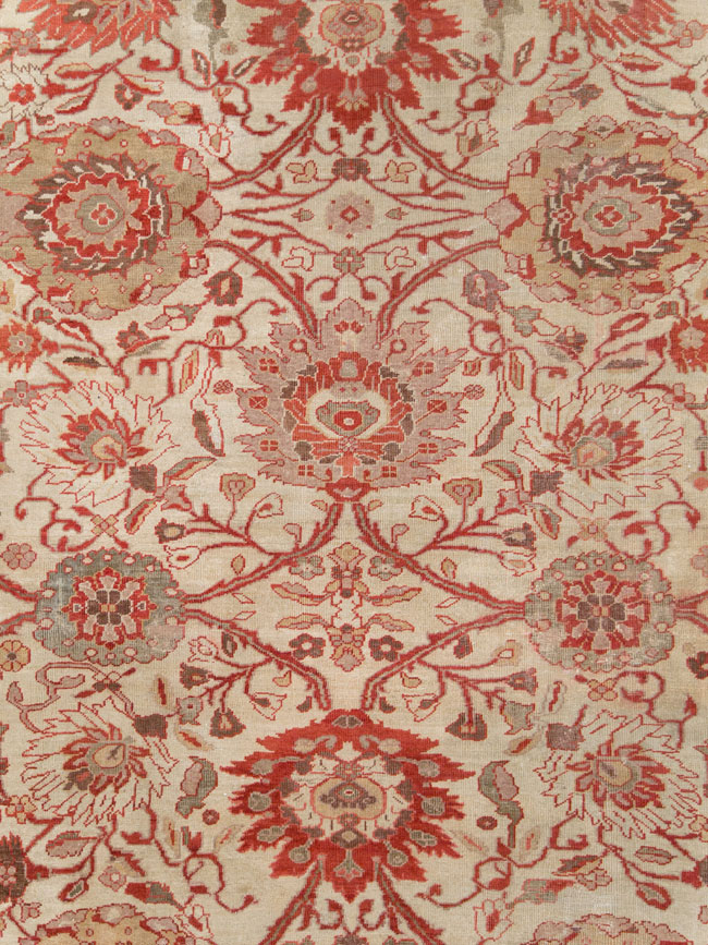 Antique Persian Sultanabad Carpet, No.27717 - Galerie Shabab