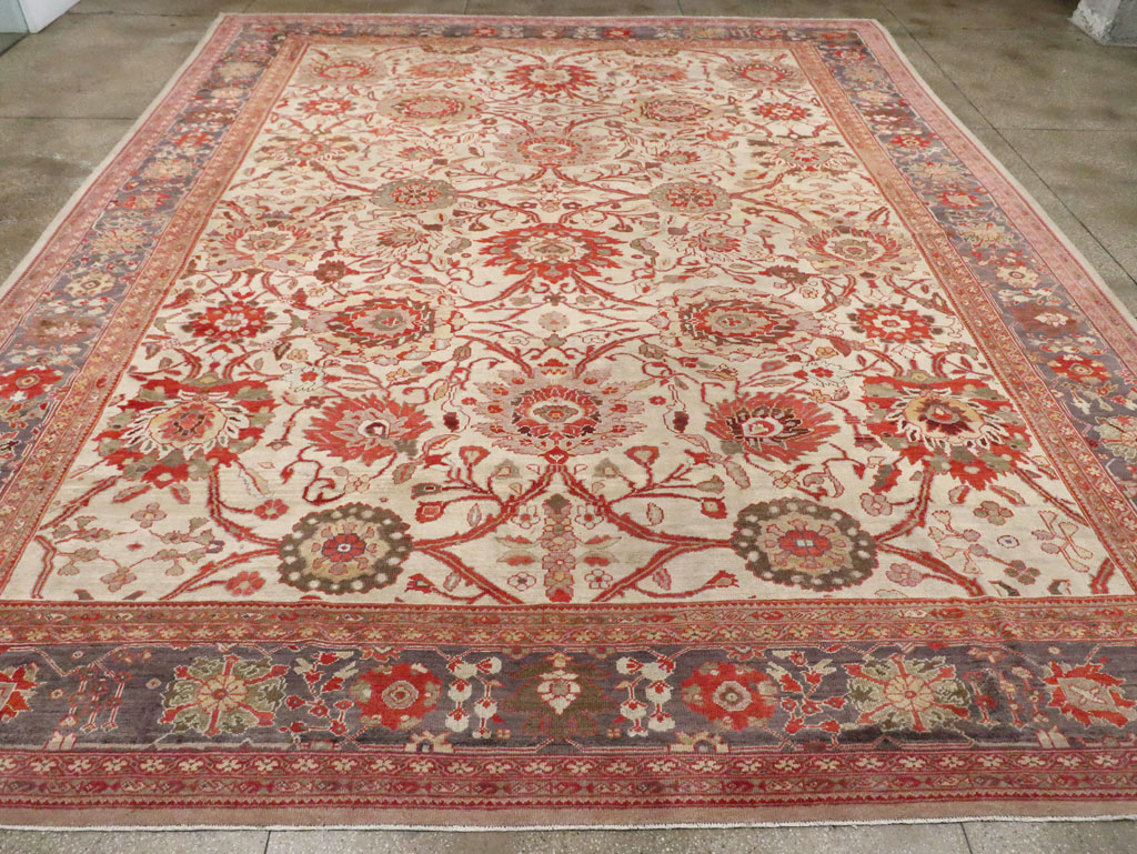 Antique Persian Sultanabad Carpet, No.27717 - Galerie Shabab
