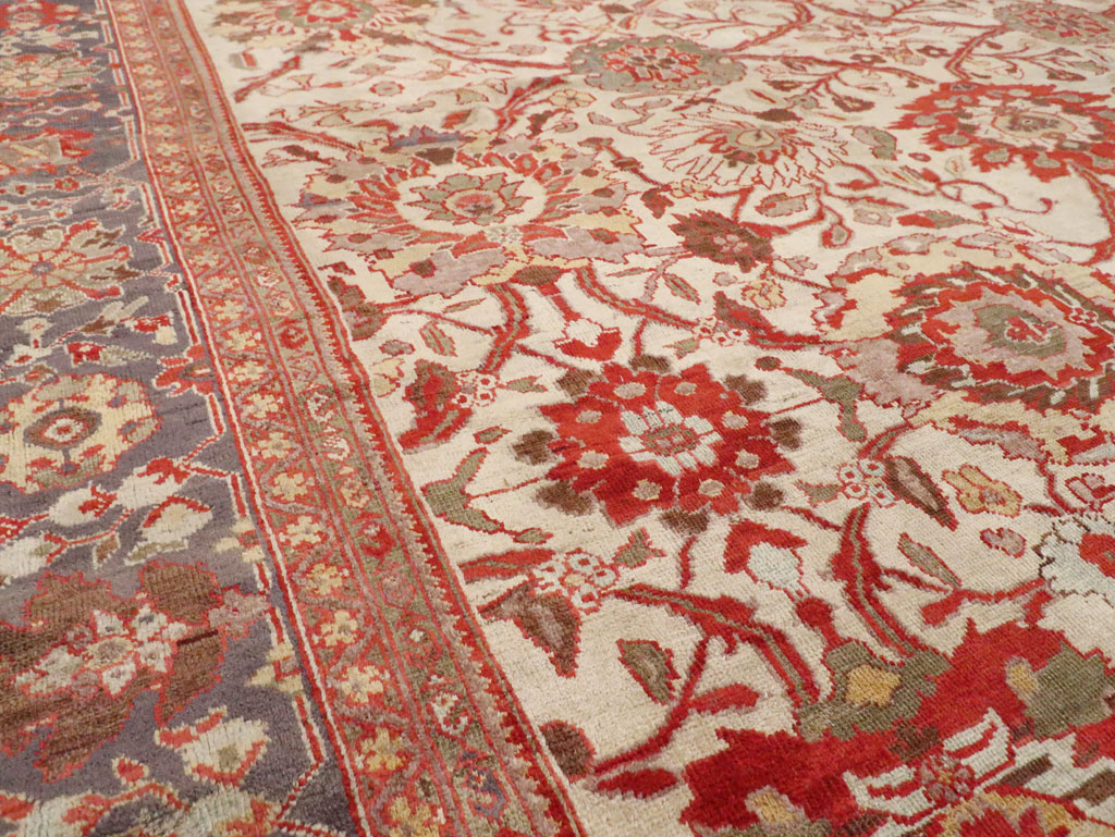 Antique Persian Sultanabad Carpet, No.27717 - Galerie Shabab