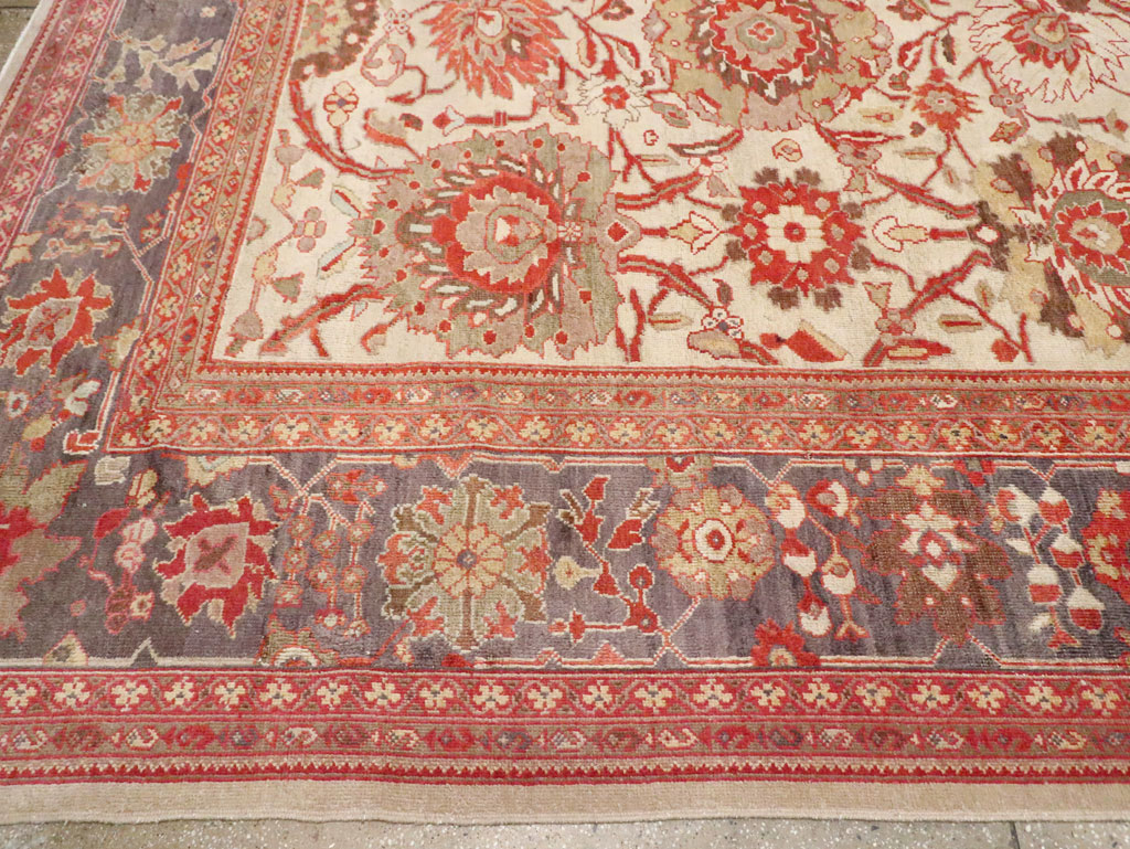 Antique Persian Sultanabad Carpet, No.27717 - Galerie Shabab