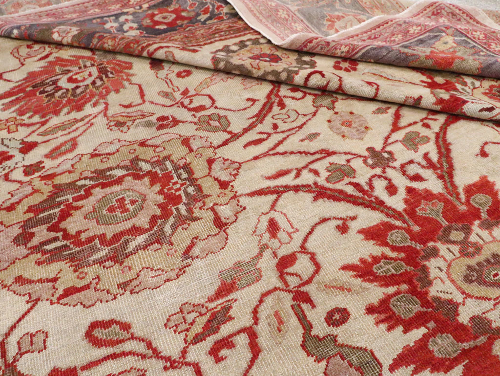 Antique Persian Sultanabad Carpet, No.27717 - Galerie Shabab