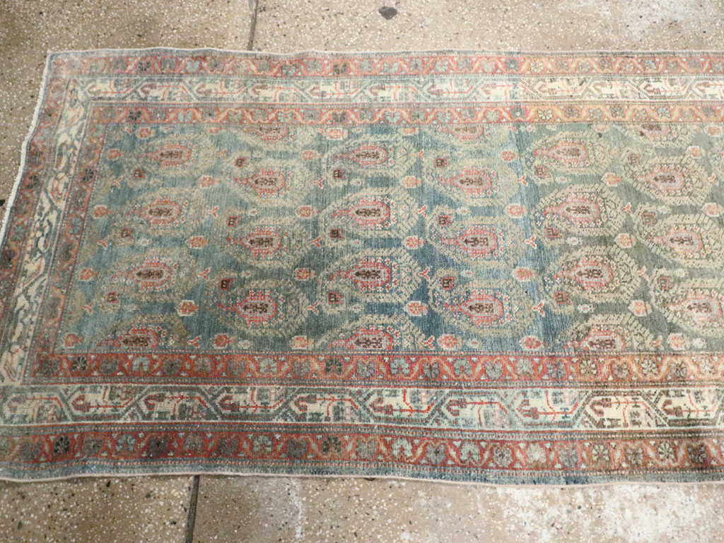 Antique Persian Malayer Long Runner, No.27718 - Galerie Shabab