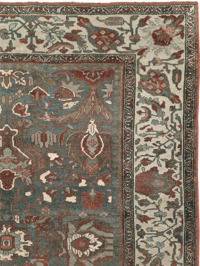 Antique Persian Malayer Rug, No.27722 - Galerie Shabab