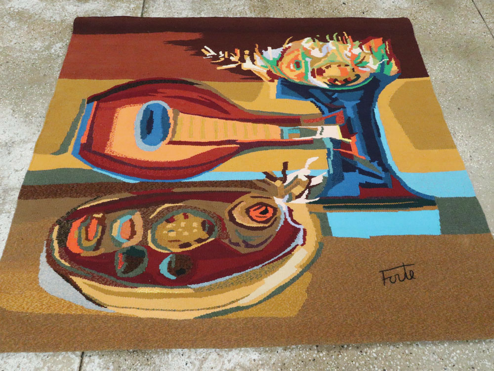 Vintage French Tapestry, No.27730 - Galerie Shabab