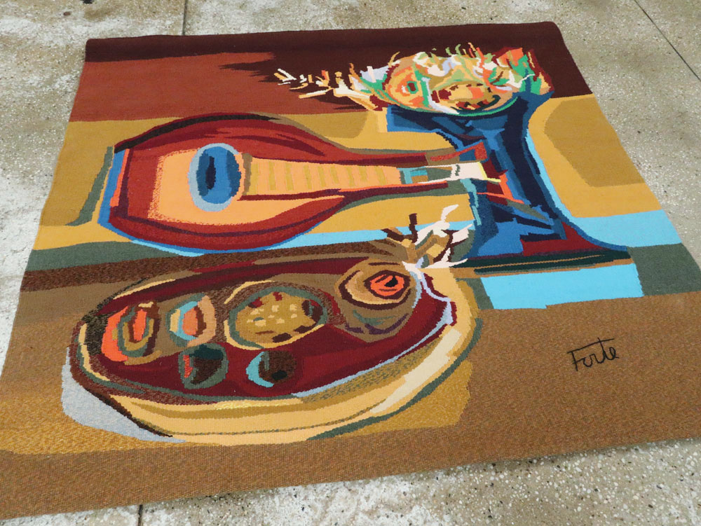 Vintage French Tapestry, No.27730 - Galerie Shabab