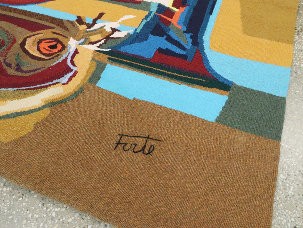 Vintage French Tapestry, No.27730 - Galerie Shabab