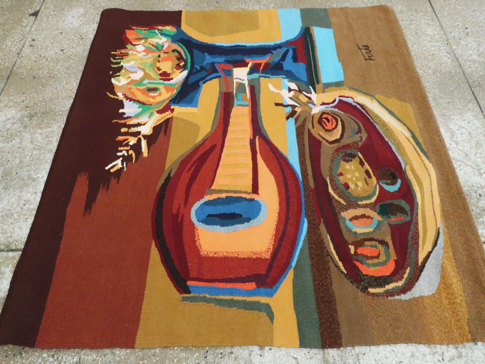 Vintage French Tapestry, No.27730 - Galerie Shabab