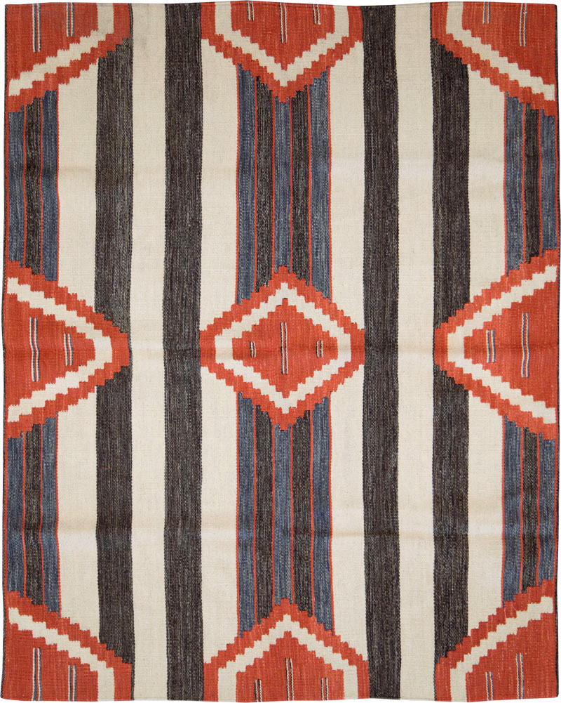 Modern Turkish Flatweave, No.27731 - Galerie Shabab
