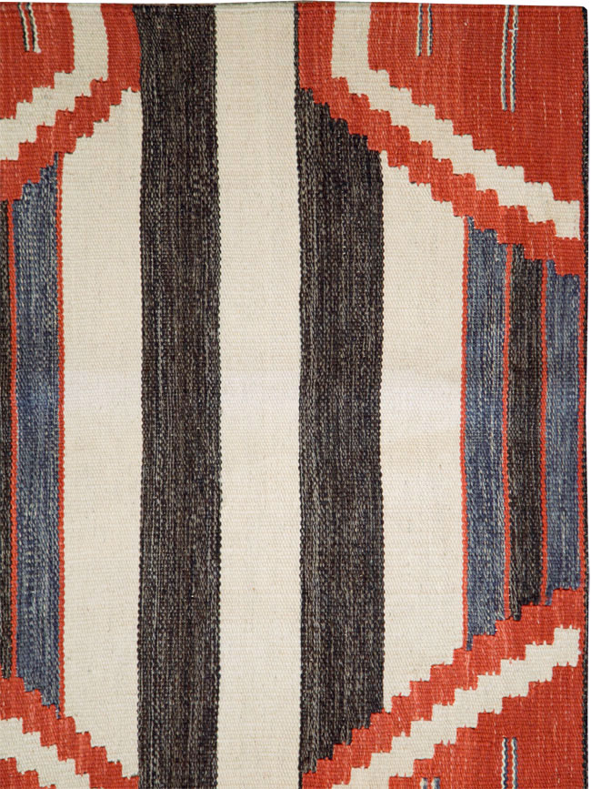 Modern Turkish Flatweave, No.27731 - Galerie Shabab