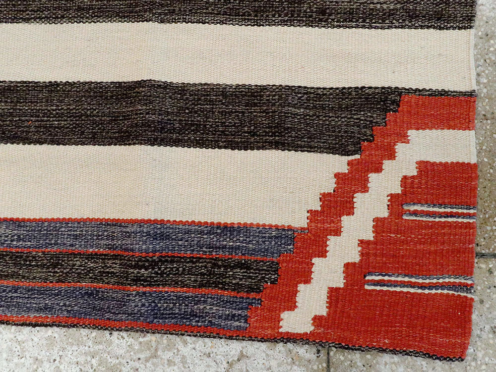Modern Turkish Flatweave, No.27731 - Galerie Shabab