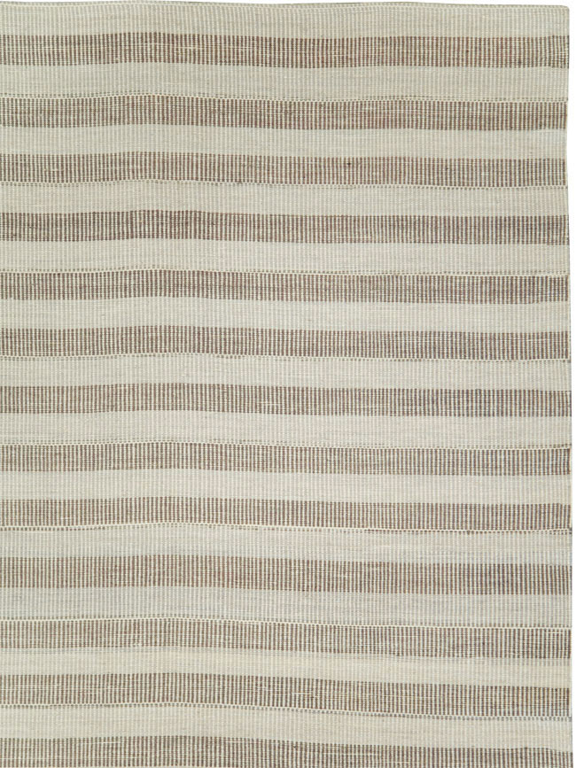 Modern Turkish Flatweave, No.27735 - Galerie Shabab
