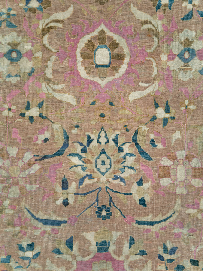 Antique Persian Sultanabad Room Size Carpet, No.27739 - Galerie Shabab
