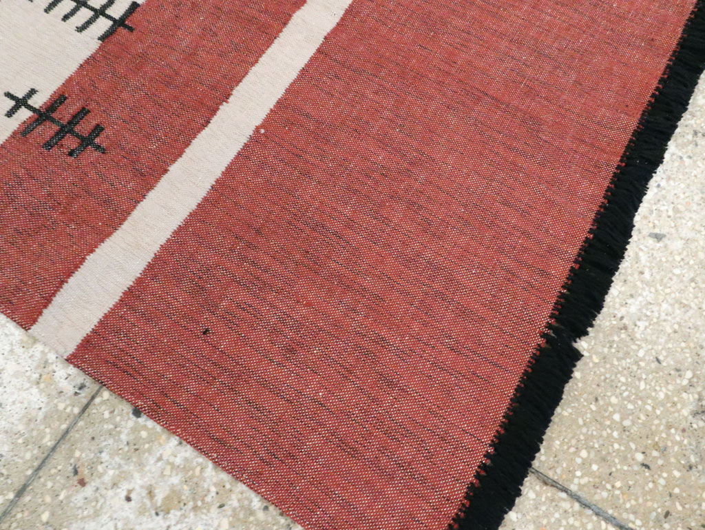 Vintage Ecuadorian Textile Flatweave, No.27742 - Galerie Shabab