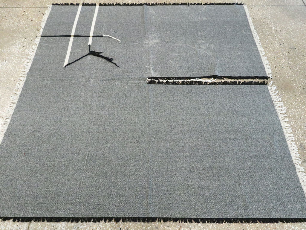 Vintage Ecuadorian Textile Flatweave, No.27743 - Galerie Shabab