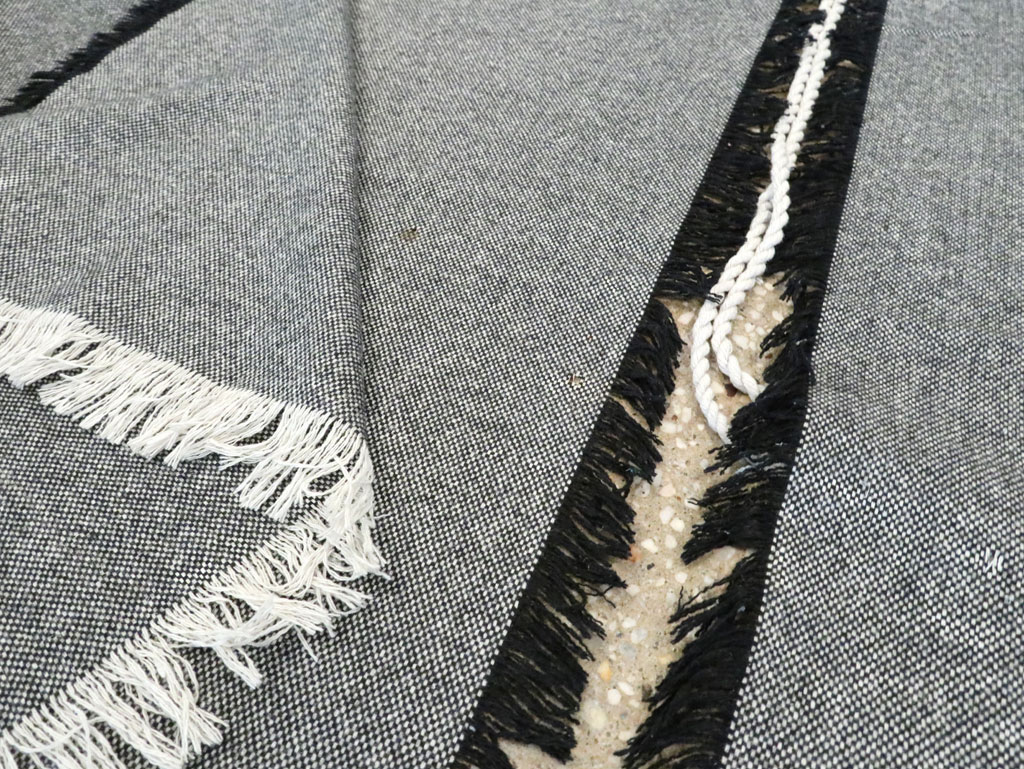 Vintage Ecuadorian Textile Flatweave, No.27743 - Galerie Shabab