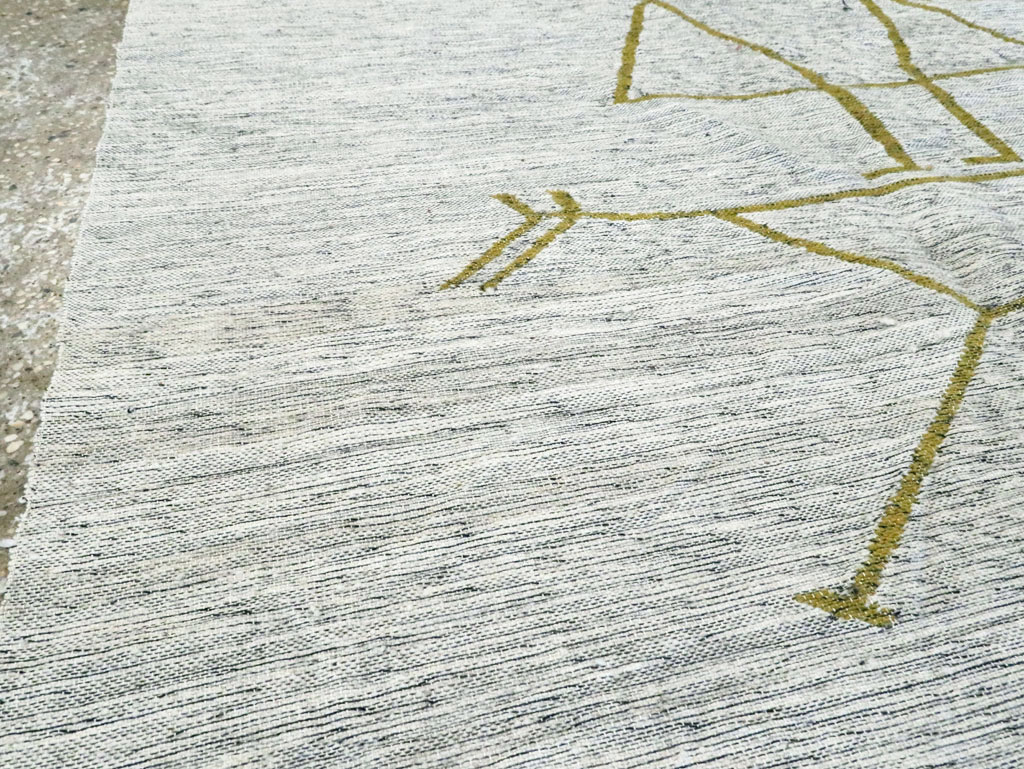 Vintage Ecuadorian Pictorial Textile Flatweave, No.27745 - Galerie Shabab