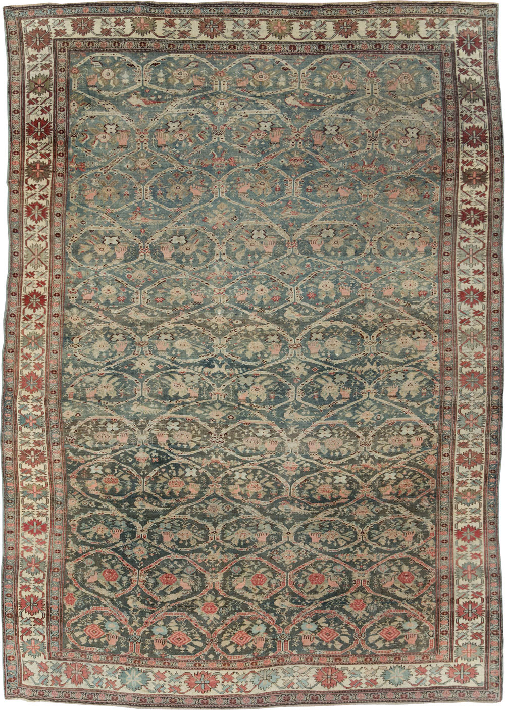 Antique Persian Bidjar Carpet, No.27746 - Galerie Shabab