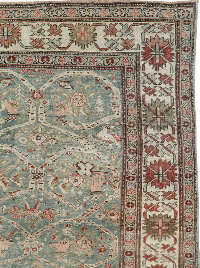 Antique Persian Bidjar Carpet, No.27746 - Galerie Shabab