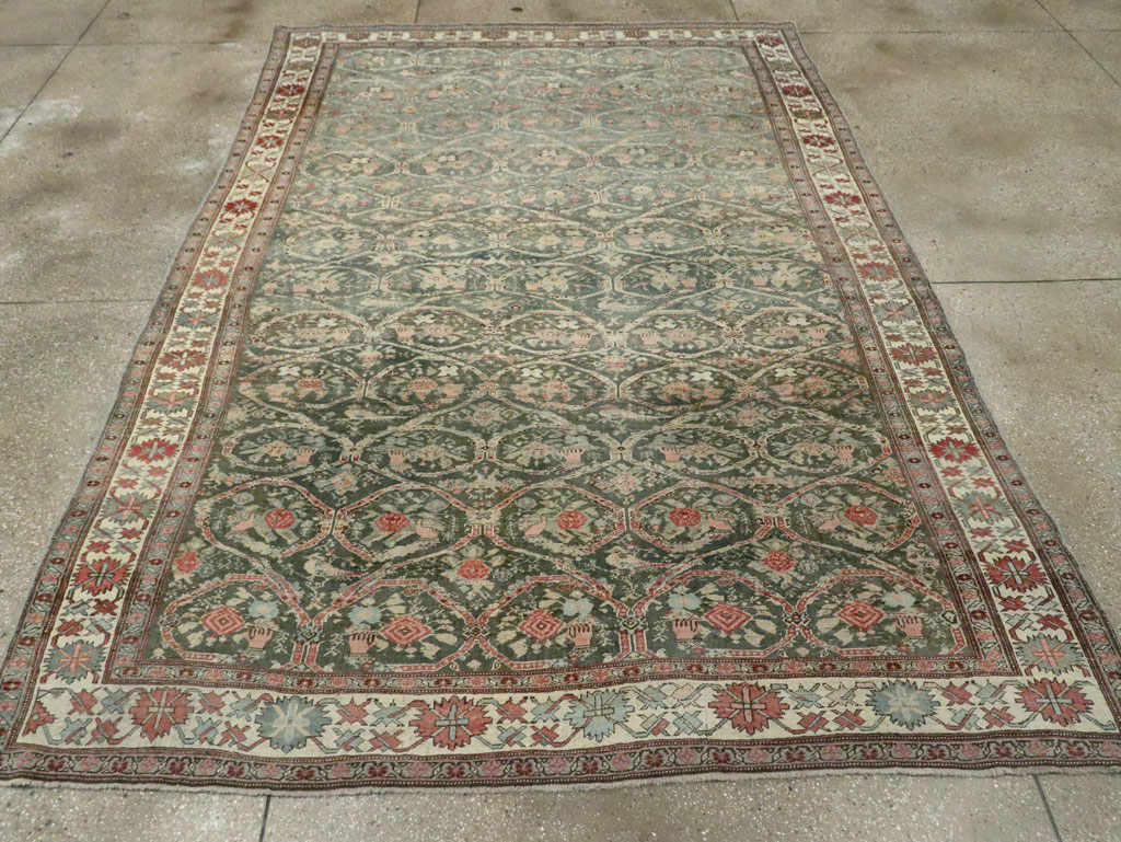 Antique Persian Bidjar Carpet, No.27746 - Galerie Shabab