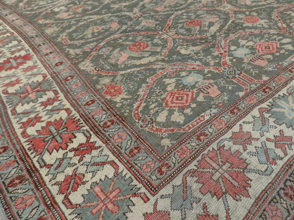 Antique Persian Bidjar Carpet, No.27746 - Galerie Shabab