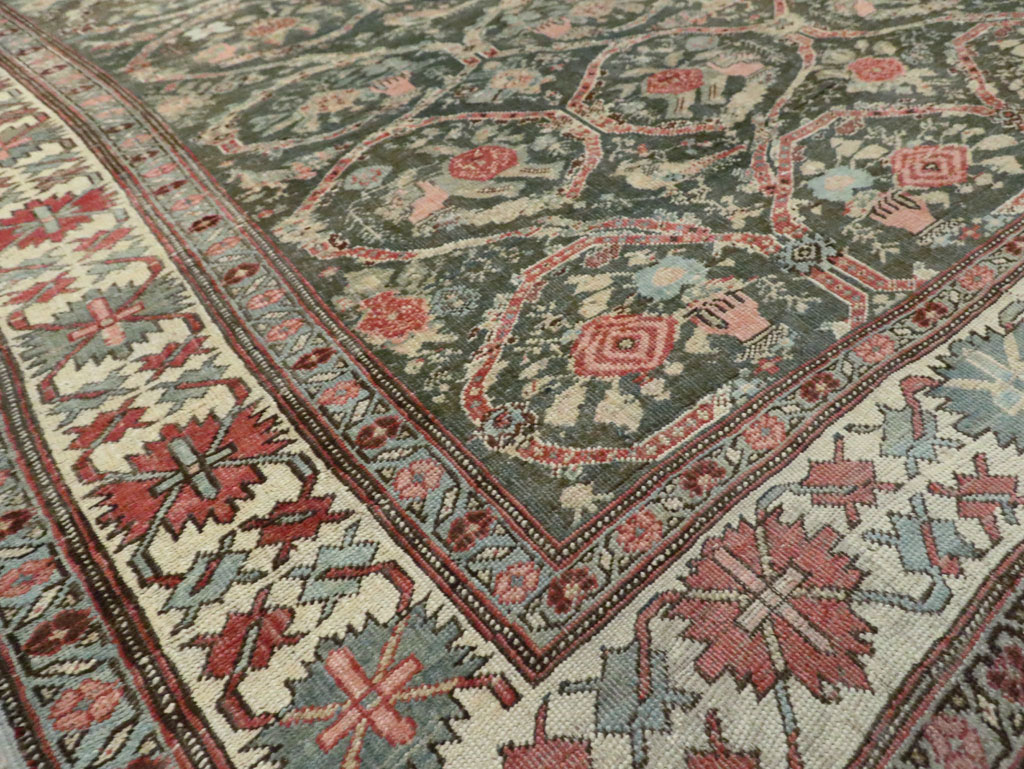 Antique Persian Bidjar Carpet, No.27746 - Galerie Shabab
