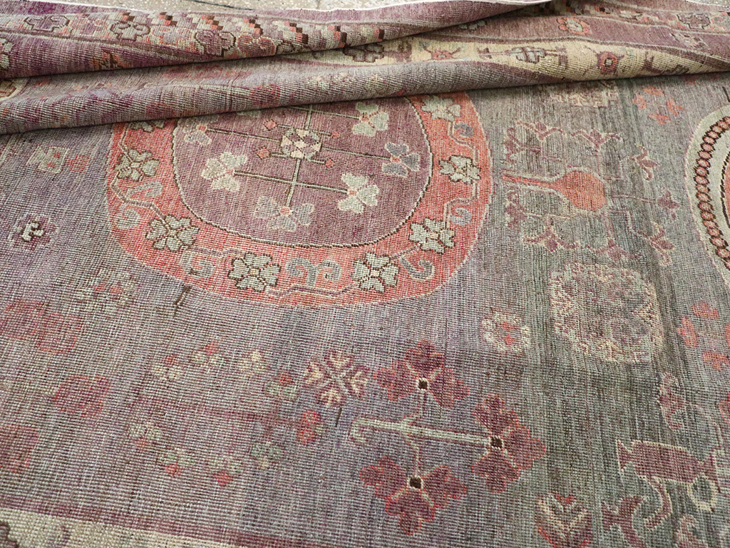 Antique East Turkestan Khotan Gallery Carpet, No.27747 - Galerie Shabab