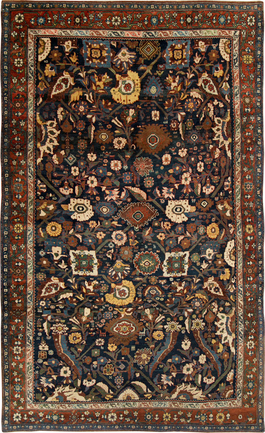 Antique Persian Bidjar Carpet, No.27752 - Galerie Shabab