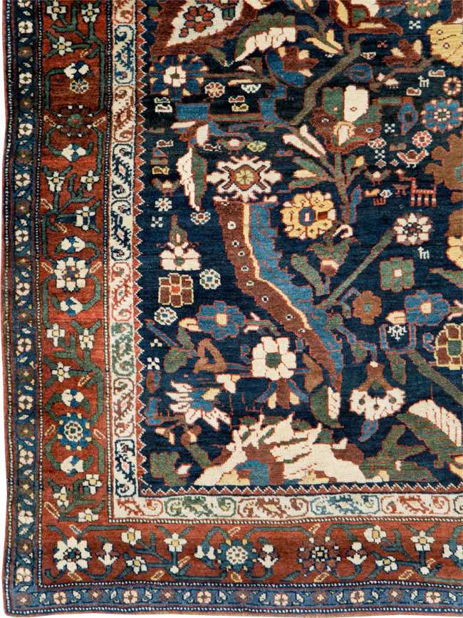 Antique Persian Bidjar Carpet, No.27752 - Galerie Shabab