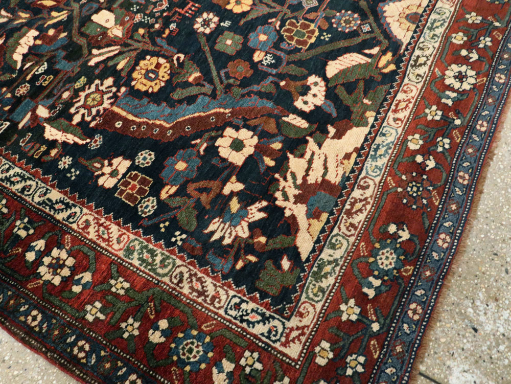 Antique Persian Bidjar Carpet, No.27752 - Galerie Shabab