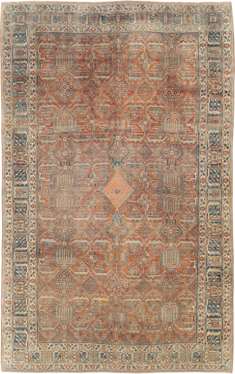 Antique Persian Joshegan Carpet, No.27753 - Galerie Shabab