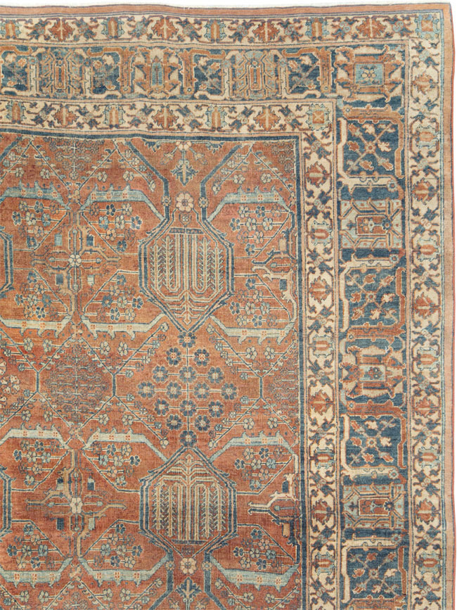 Antique Persian Joshegan Carpet, No.27753 - Galerie Shabab