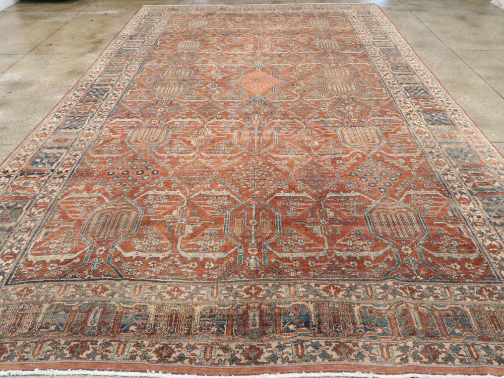Antique Persian Joshegan Carpet, No.27753 - Galerie Shabab