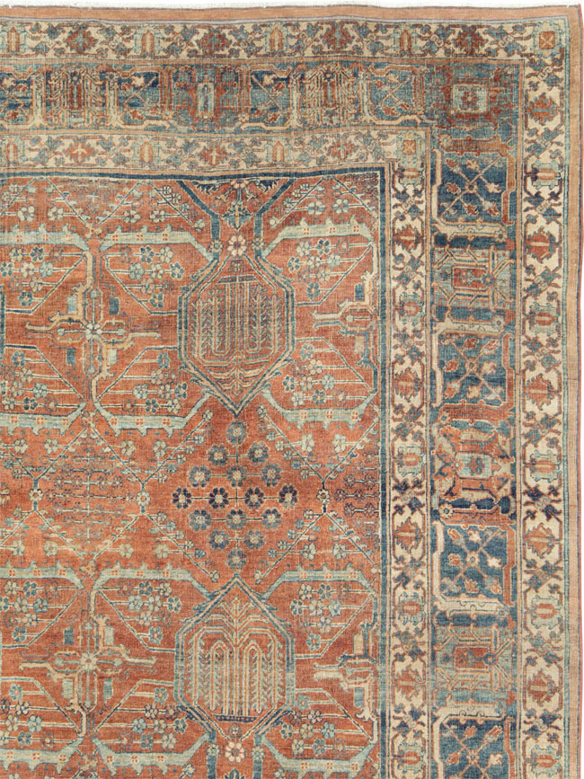 Antique Persian Joshegan Carpet, No.27753 - Galerie Shabab