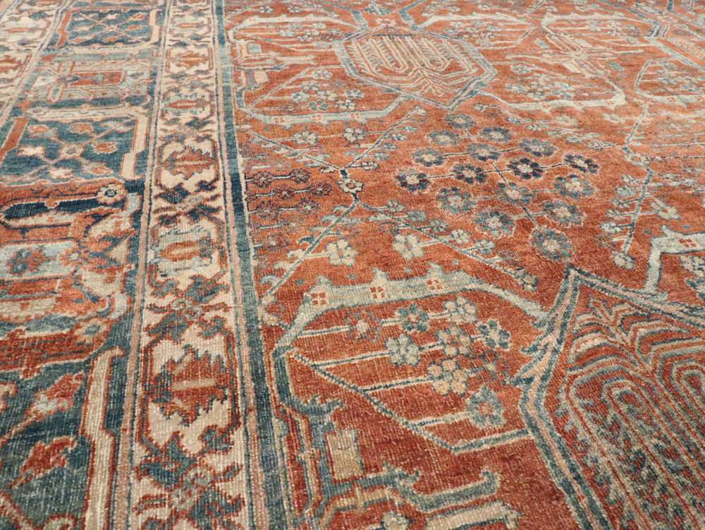 Antique Persian Joshegan Carpet, No.27753 - Galerie Shabab