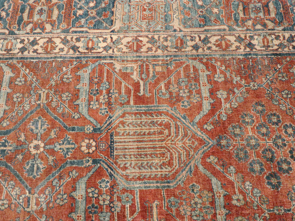 Antique Persian Joshegan Carpet, No.27753 - Galerie Shabab