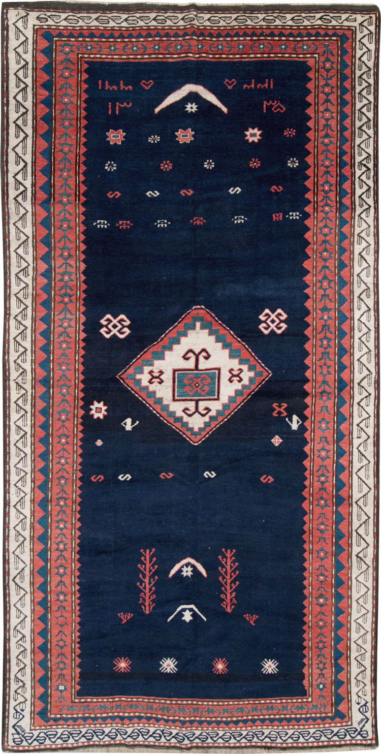Vintage Caucasian Kazak Rug, No.27756 - Galerie Shabab