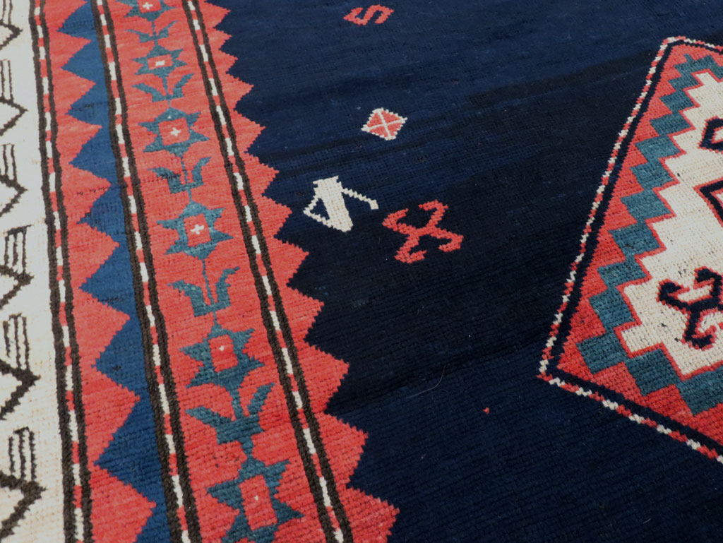 Vintage Caucasian Kazak Rug, No.27756 - Galerie Shabab