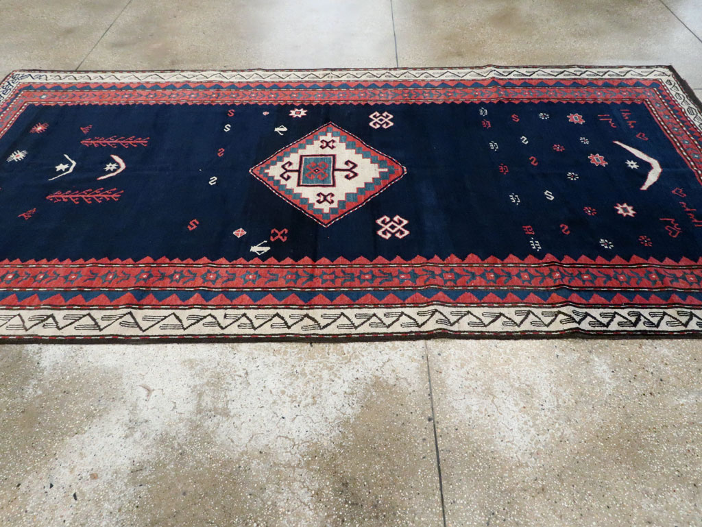 Vintage Caucasian Kazak Rug, No.27756 - Galerie Shabab
