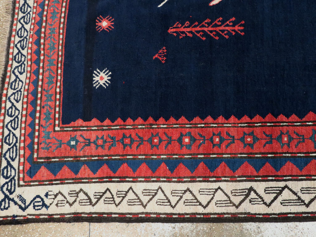 Vintage Caucasian Kazak Rug, No.27756 - Galerie Shabab