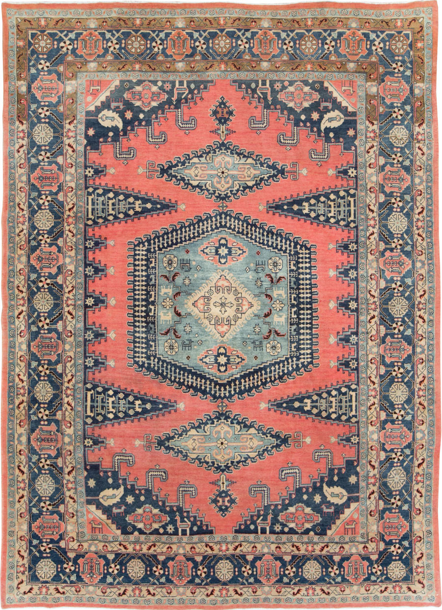 Vintage Persian Veece Large Room Size Carpet, No.27757 - Galerie Shabab