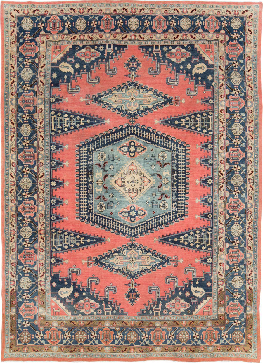 Vintage Persian Veece Large Room Size Carpet, No.27757 - Galerie Shabab