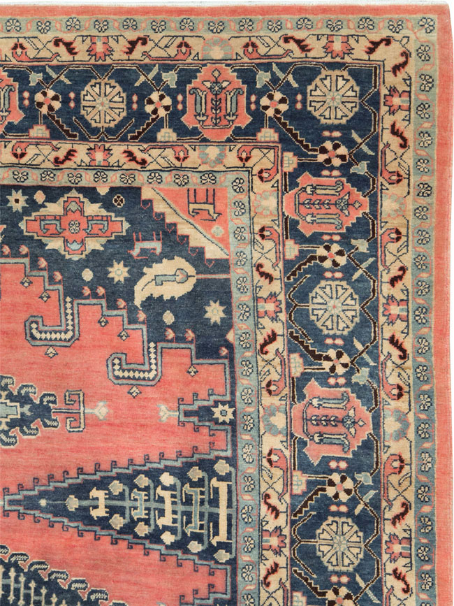 Vintage Persian Veece Large Room Size Carpet, No.27757 - Galerie Shabab