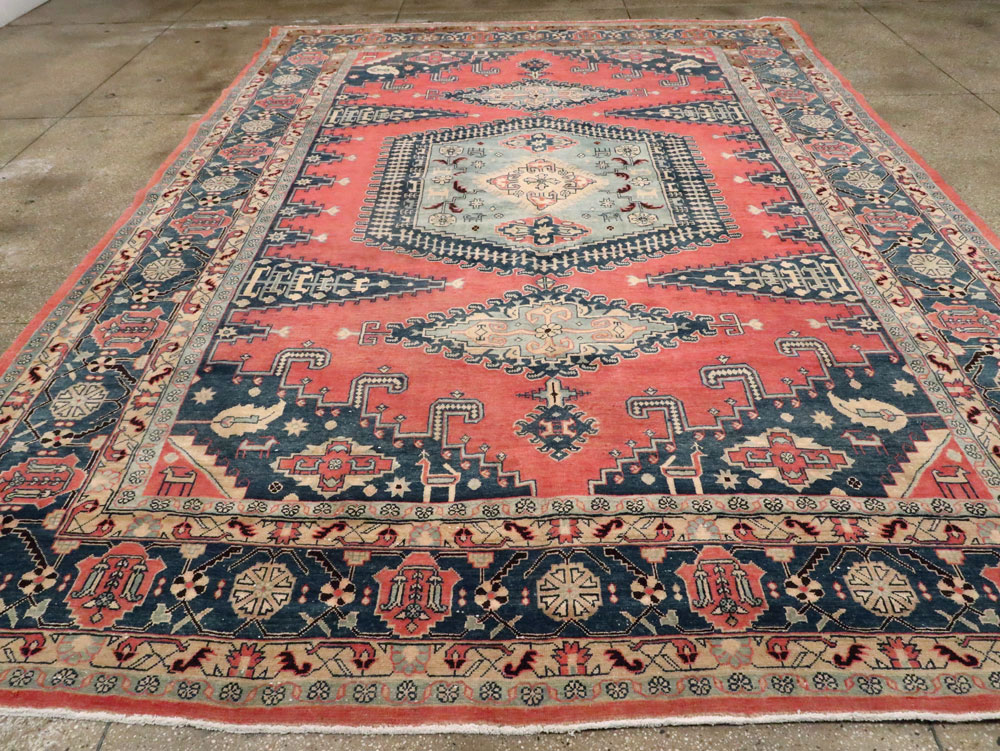 Vintage Persian Veece Large Room Size Carpet, No.27757 - Galerie Shabab