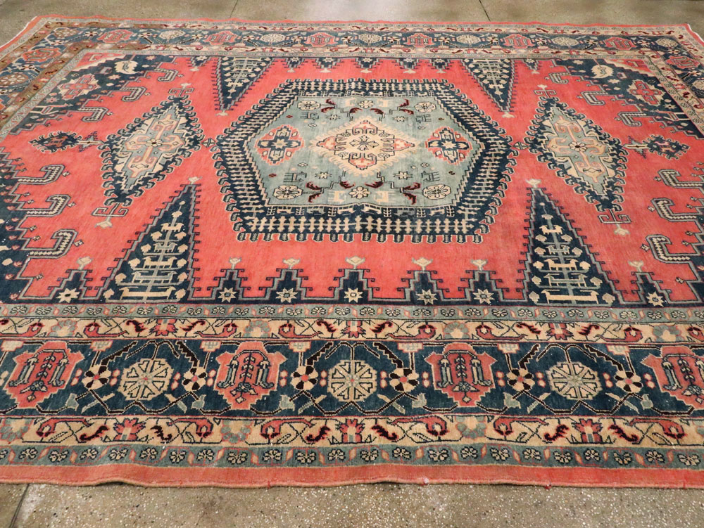 Vintage Persian Veece Large Room Size Carpet, No.27757 - Galerie Shabab