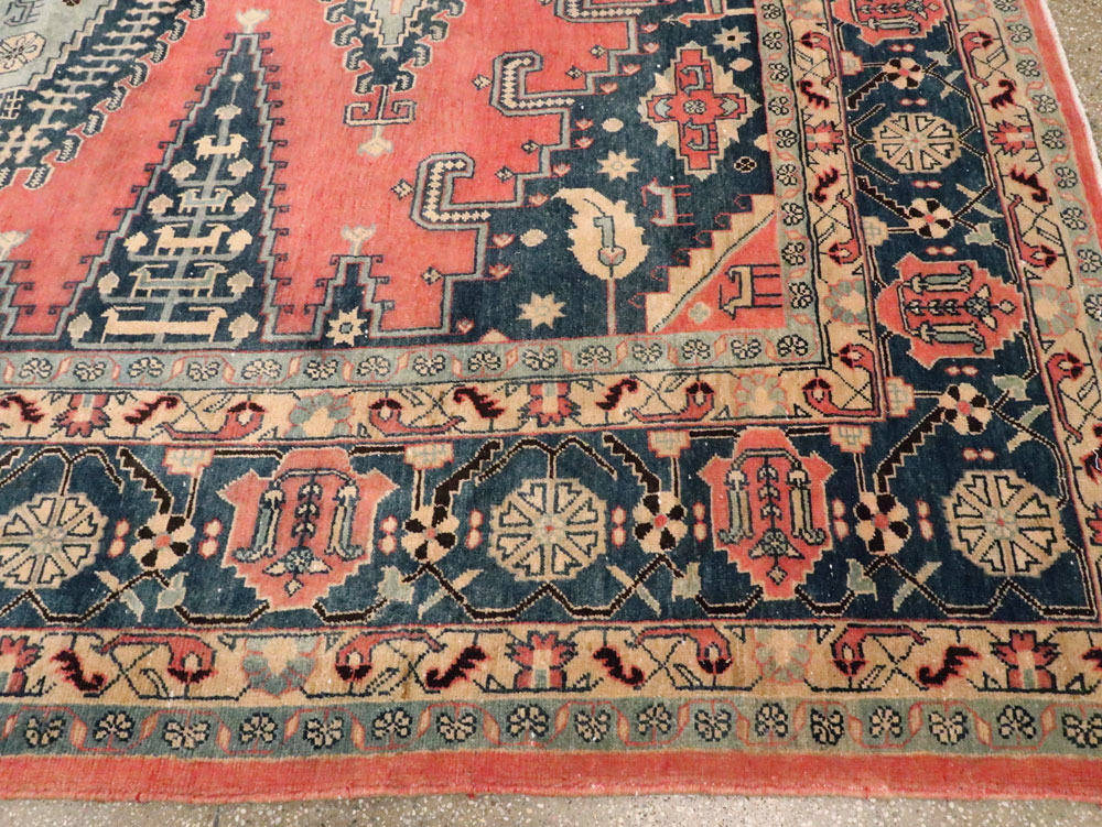 Vintage Persian Veece Large Room Size Carpet, No.27757 - Galerie Shabab