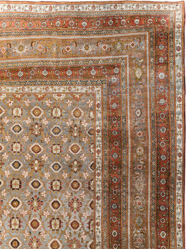 Antique Persian Bidjar Carpet, No.27758 - Galerie Shabab