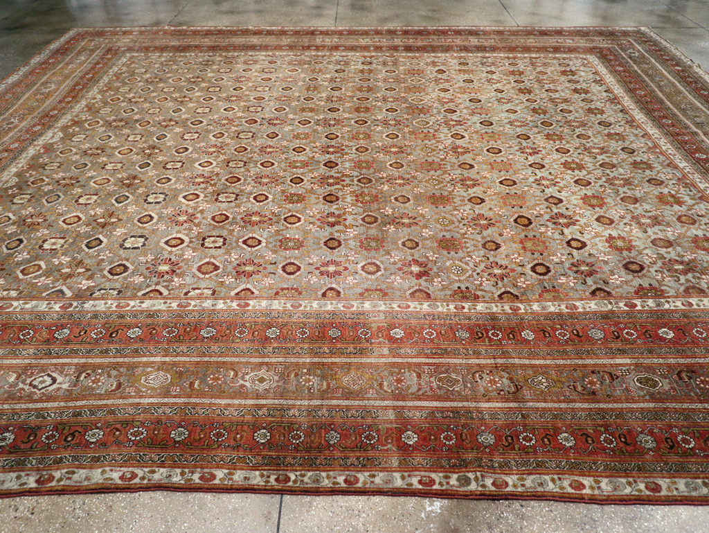 Antique Persian Bidjar Carpet, No.27758 - Galerie Shabab